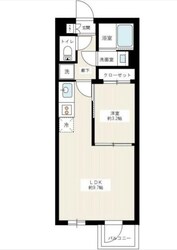 アトラス　カーロ赤羽の物件間取画像